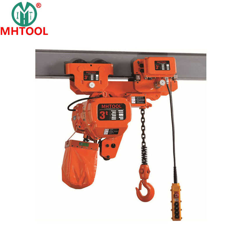 China 2t Wkto Explosion-Proof Electric Chain Hoist with Motorized Trolley