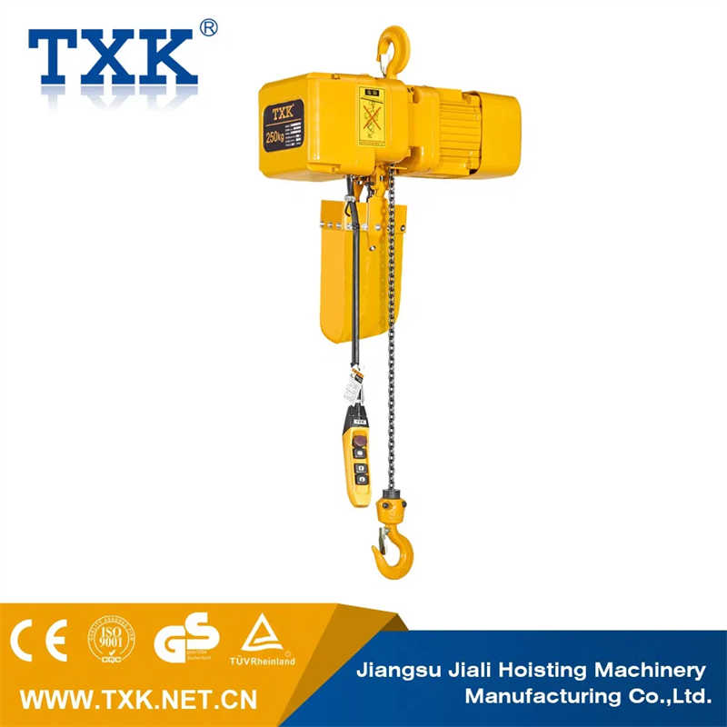 250kg Electric Chain Hoist with Trolley