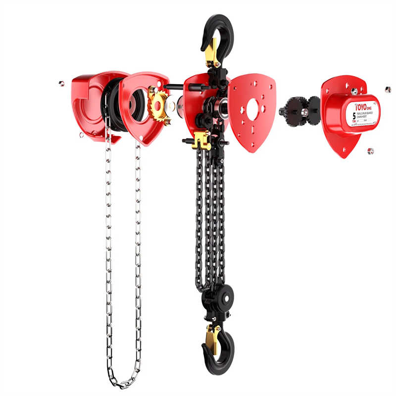 1 Ton Chain Hoist Block Lifting Chain Crane Manufacturer