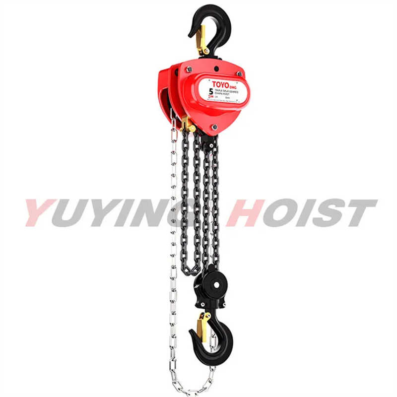 Heavy Duty Durable Hand Lifting Chain Manual Chain Hoist Lifting Equipment