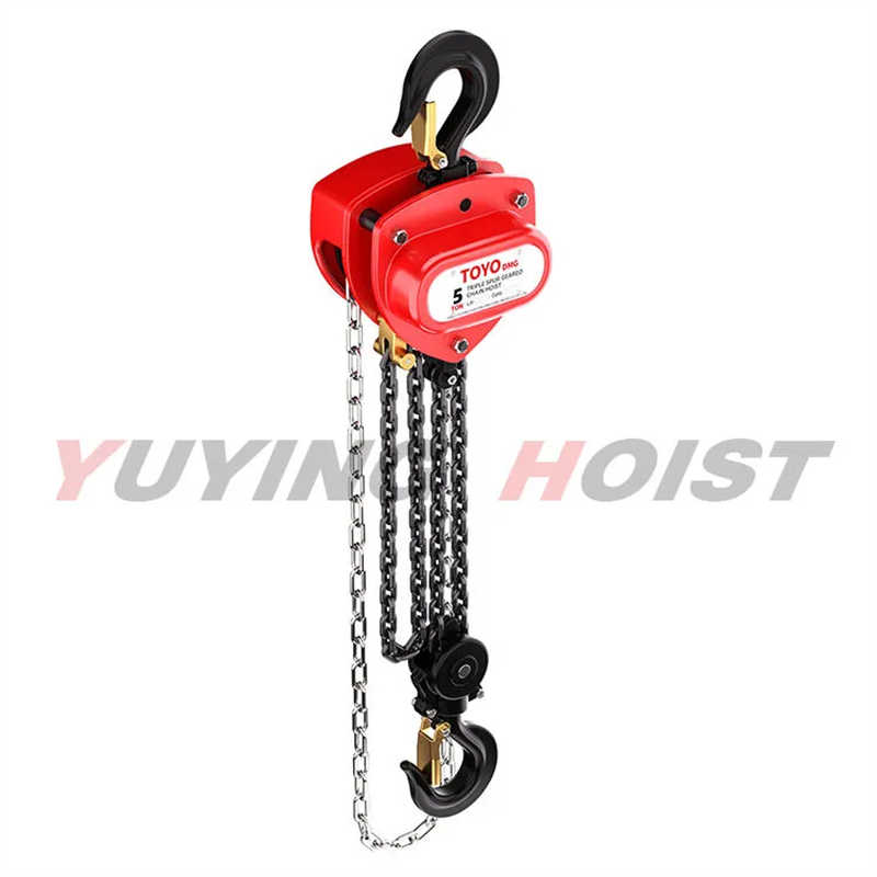 1-10ton Manual Chain Hoist Hand Block Hoist Winch Chain Pulley Block