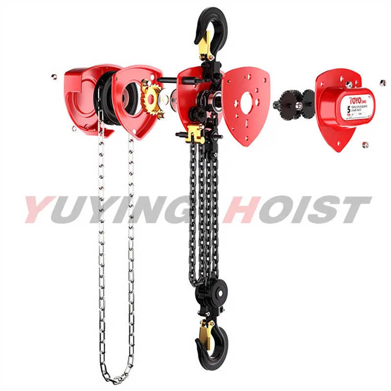 1-10ton Manual Chain Hoist Hand Block Hoist Winch Chain Pulley Block