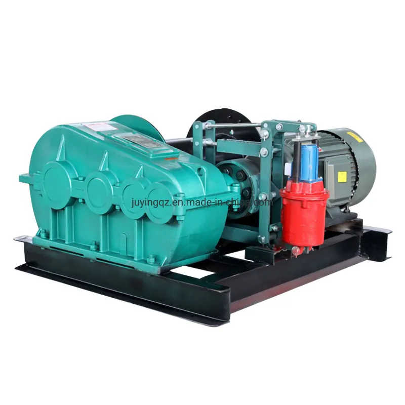 380V 1 T Industrial Anchor Electric Winch with Hydraulic Brake