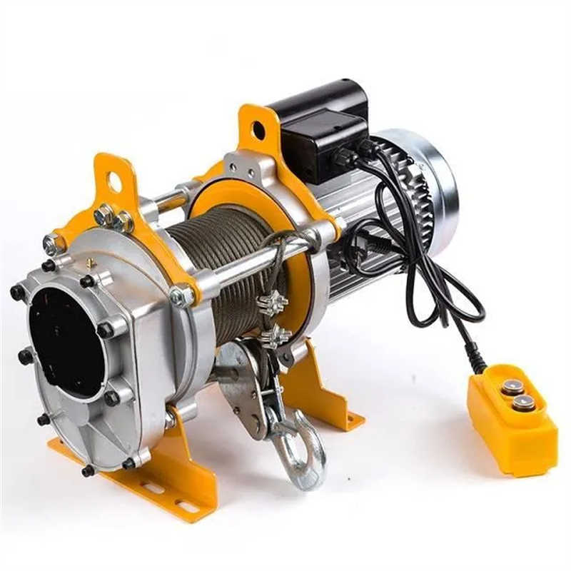 220V 380V 400-800kg Cdk Aluminum Shell Electric Winch