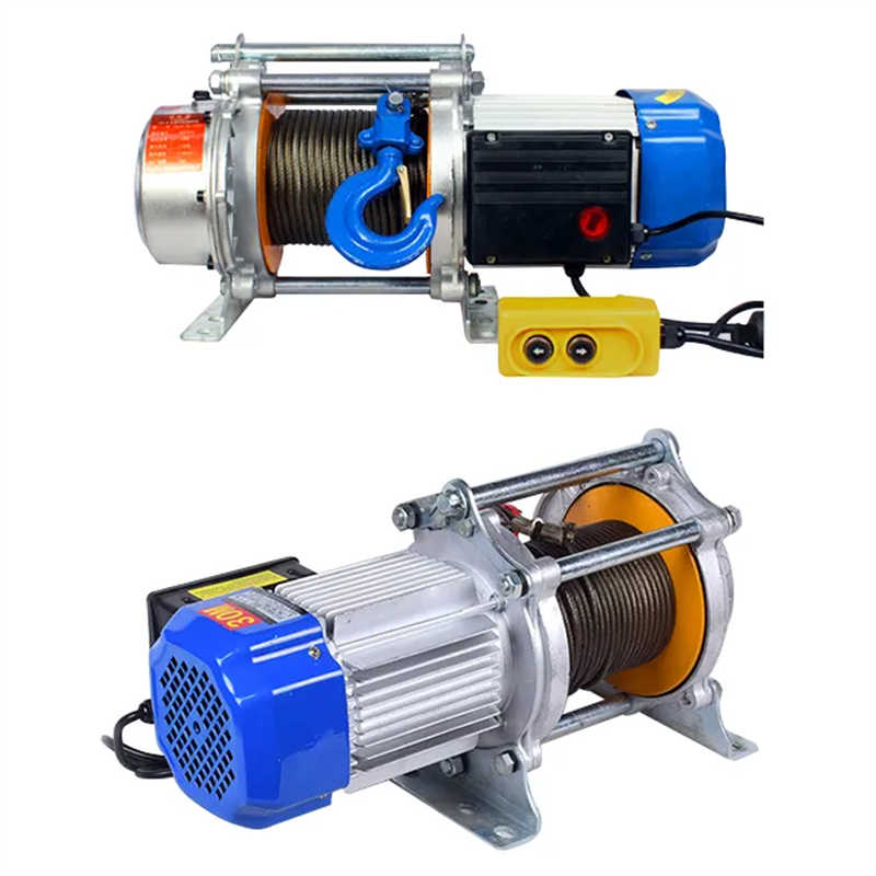 500 to 1000kg Lifting Winch Multifunctional Electric Motor Hoist