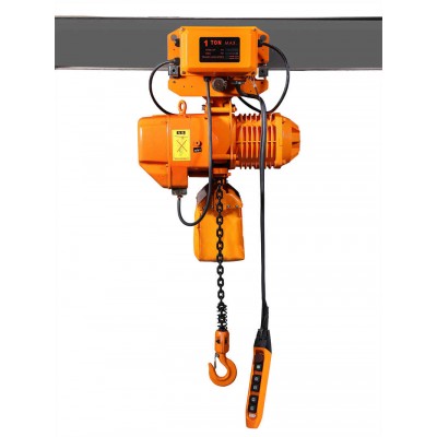 CE & ISO Certified 2 Ton Electric Chain Hoist, HHBB Series with Running Trolley