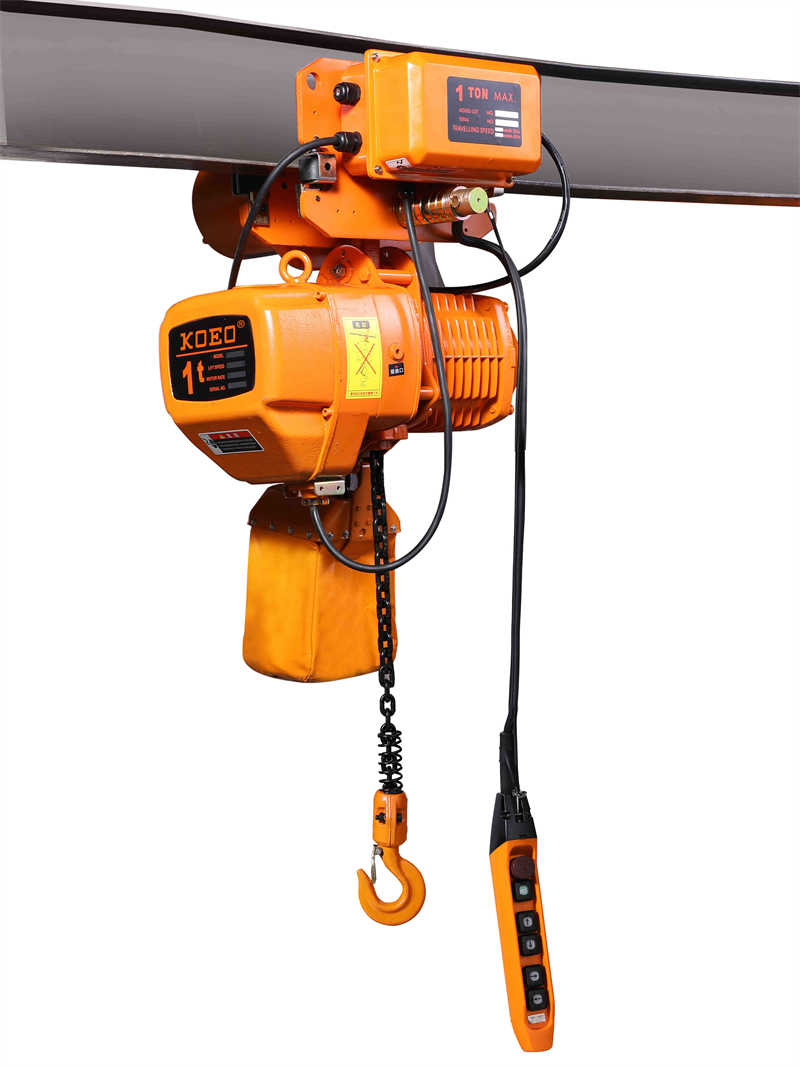 Low Headroom Electric Chain Hoist 0.5T to 5T for Workshop and Warehouse Use