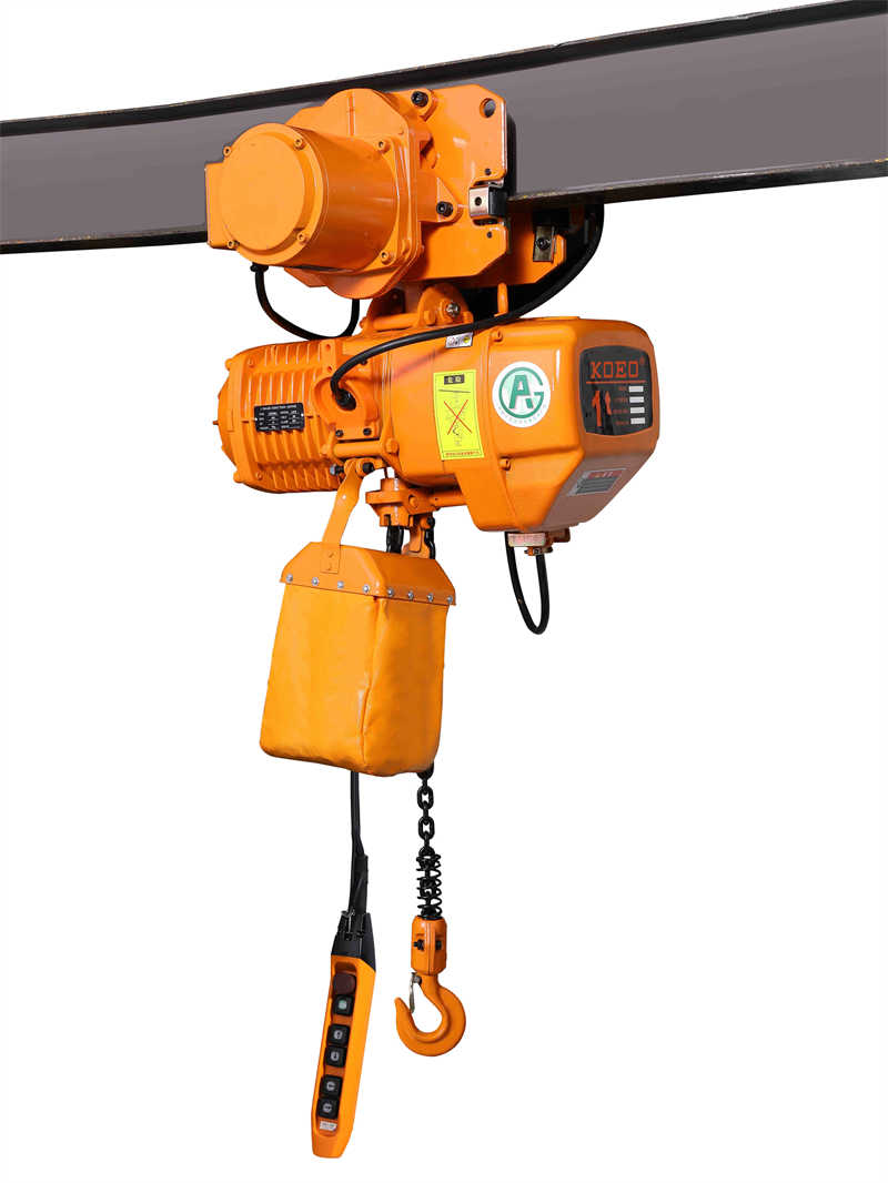 Economical 1-3T Electric Chain Hoist with Push Trolley Popular in Southeast Asia