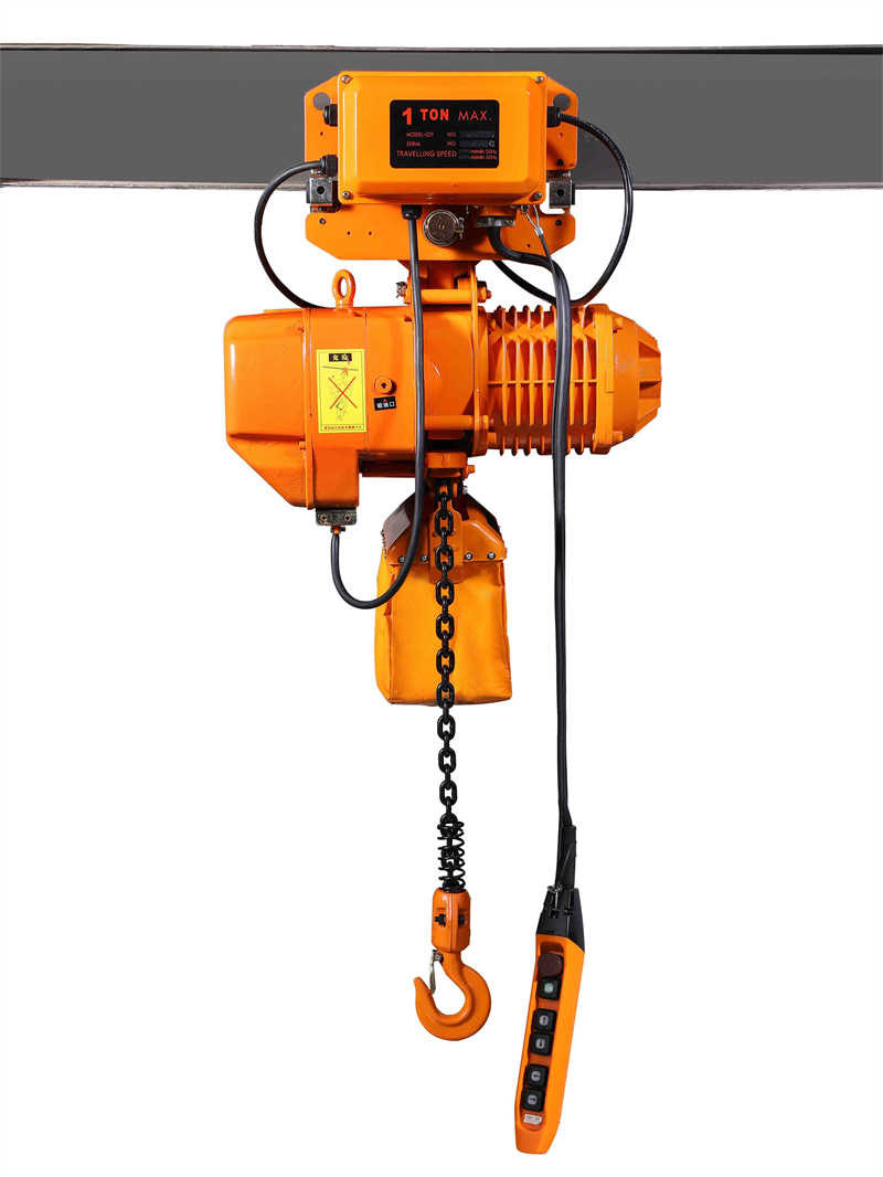 Economical 1-3T Electric Chain Hoist with Push Trolley Popular in Southeast Asia