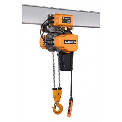 EQV Series Electric Hoist with Trolley - Capacities: 500kg, 1t, 2t