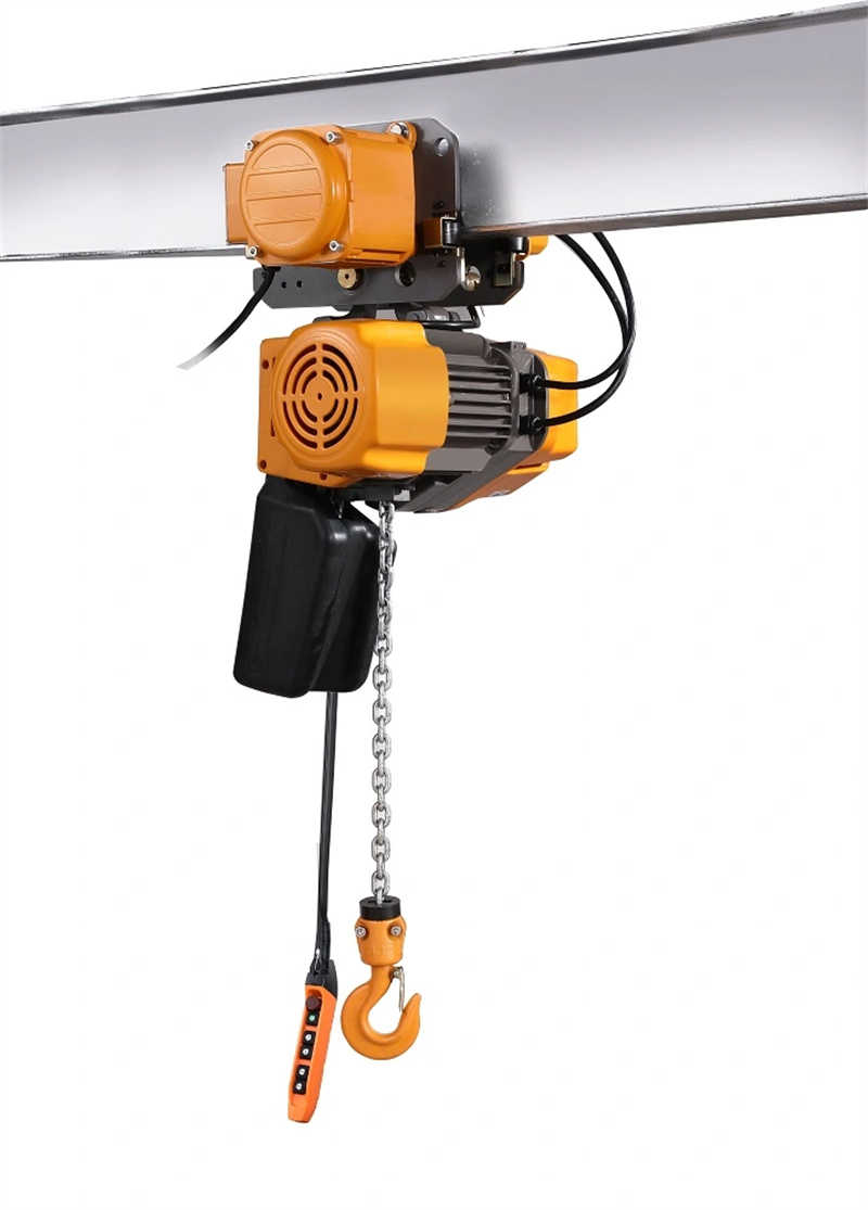 EQV Series Electric Hoist with Trolley - Capacities: 500kg, 1t, 2t