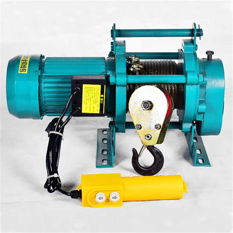 High Speed 380V/220V Electric Winch with 30/60/100 Meters Wire Rope