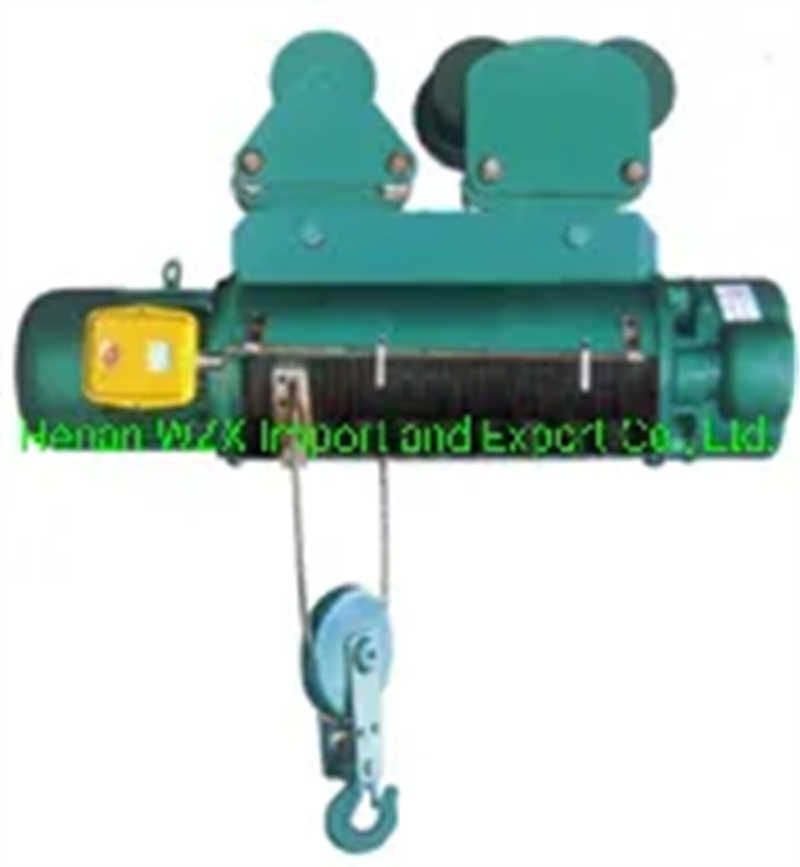 Double Girder Wire Rope Hoist with High Lifting Speed for Factory Use