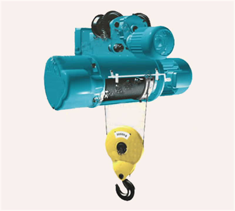 Wire Rope Hoist with Remote Control, 5 Ton Load Capacity for Steel Mill
