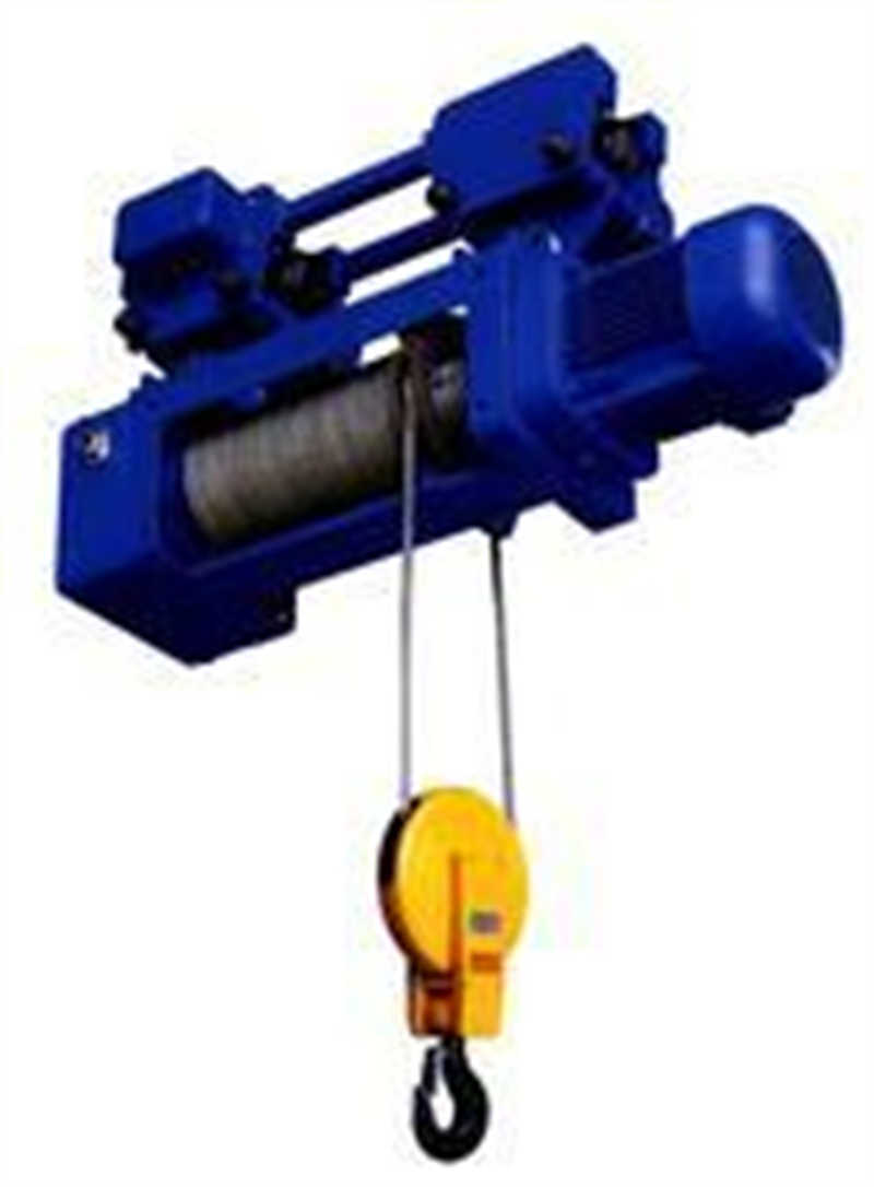 Wire Rope Hoist with Remote Control, 5 Ton Load Capacity for Steel Mill