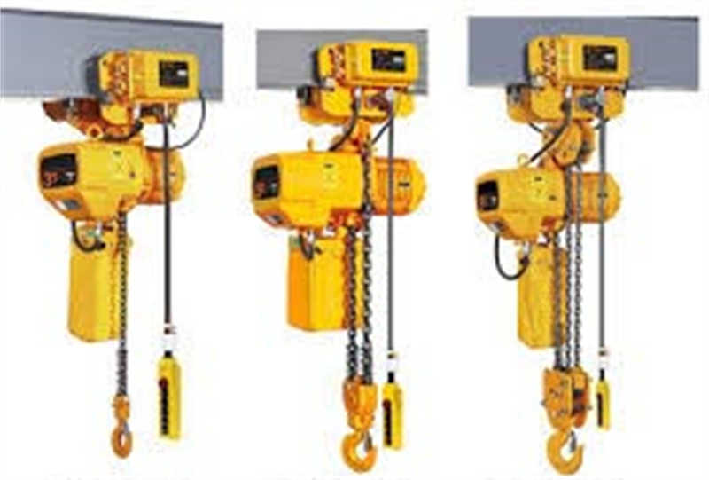 Electric Chain Hoist Kits with Geared Trolley for Overhead Cranes