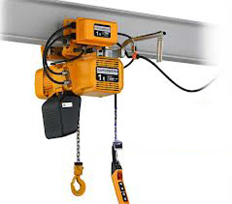 Electric Chain Hoist Kits with Geared Trolley for Overhead Cranes