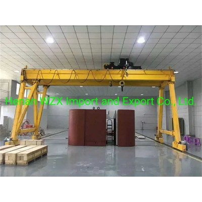 CE Certified Single Beam Gantry Crane, 2 Ton Load & 4m Span for Workshop Use