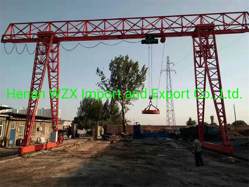 Heavy Duty 10 Ton Single Beam Gantry Crane with I-Beam for Construction Sites