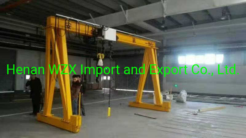 Warehouse Single Beam Gantry Crane, 1-3 Ton Capacity & High Efficiency