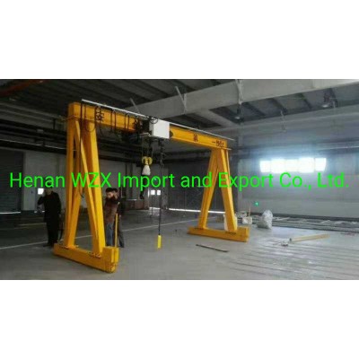 Adjustable Height Single Beam Gantry Crane for Versatile Lifting Applications
