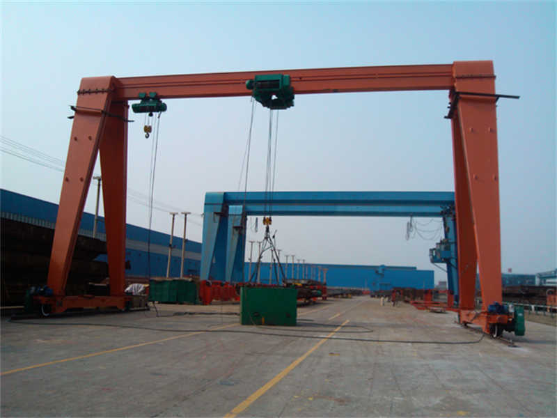 Robust Single Beam Gantry Crane with Fixed/ Mobile Design for Industrial Plants
