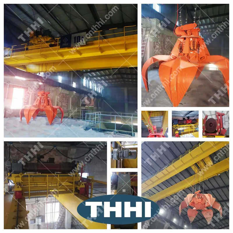 Heavy Duty Hydraulic Orange Peel Grab for Scrap Metal and Demolition Waste