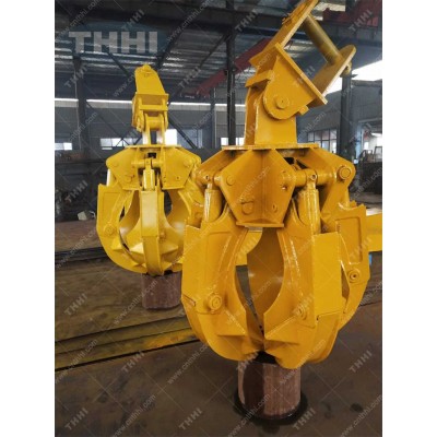 360° Rotating Electric Hydraulic Grab for Port Bulk Material Handling
