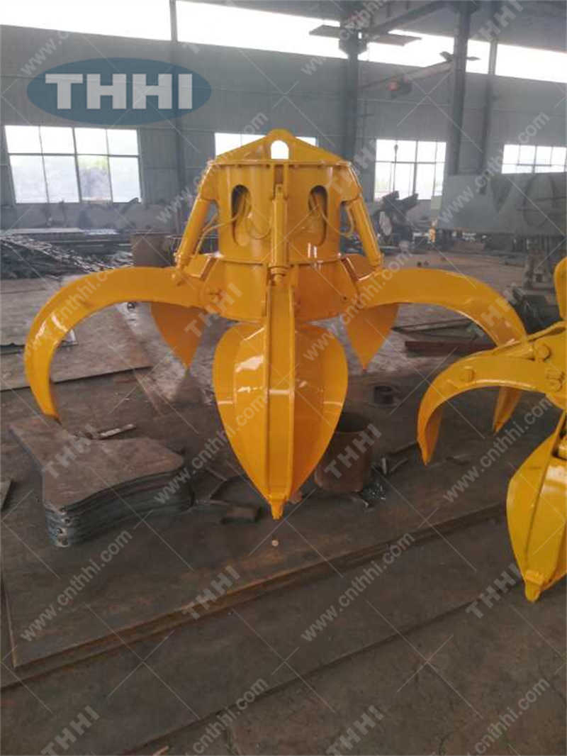High-Efficiency Electric Hydraulic Crane Grab with Remote Control System