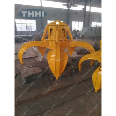 High-Efficiency Electric Hydraulic Crane Grab with Remote Control System