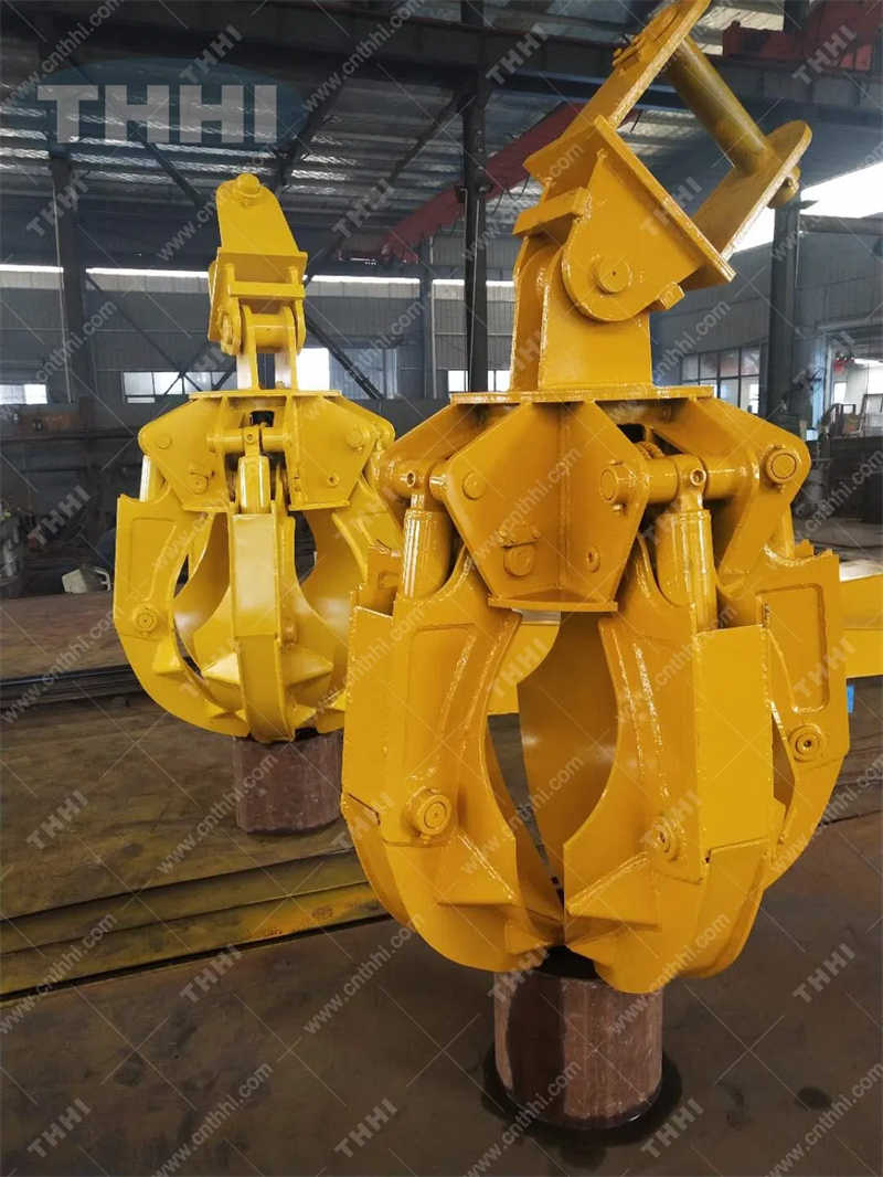 High-Efficiency Electric Hydraulic Crane Grab with Remote Control System