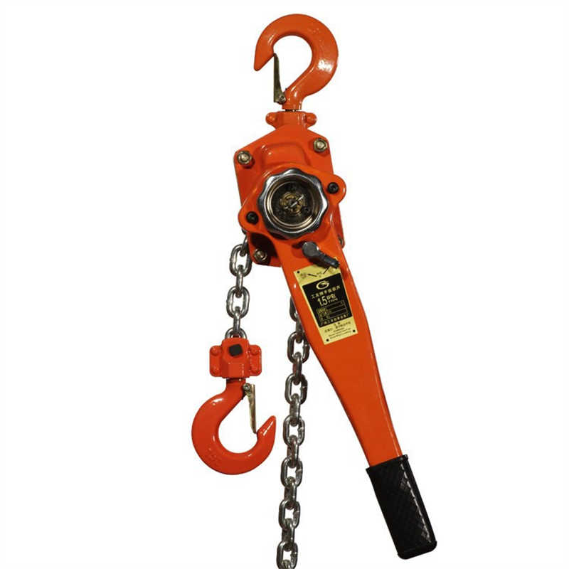 Heavy Alloy Steel Ratchet Chain Hoist 1.5ton