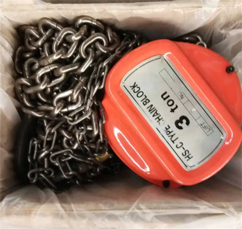 3 Ton Chain Block Prices with G80 8 mm Lifting Chain