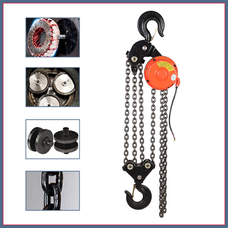 3ton DHP Electric Chain Hoist | 10ft Lift Height | 380V/440V Industrial Grade