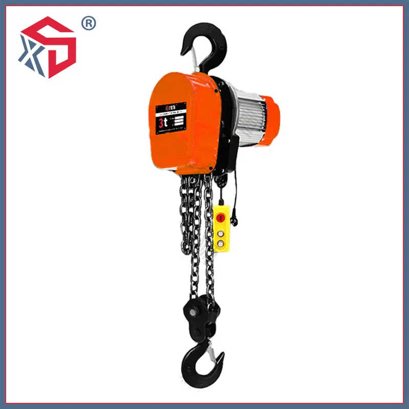 Dhs Industrial Electric Chain Hoist - 5 Ton Double-Chain Working Load Limit