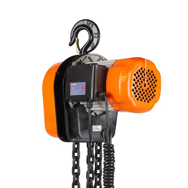 Dhs Industrial Electric Chain Hoist - 5 Ton Double-Chain Working Load Limit