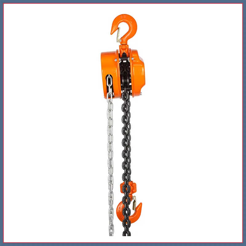 1 Ton HS-Ck Manual Chain Hoist with G80 Chain and Customization Options