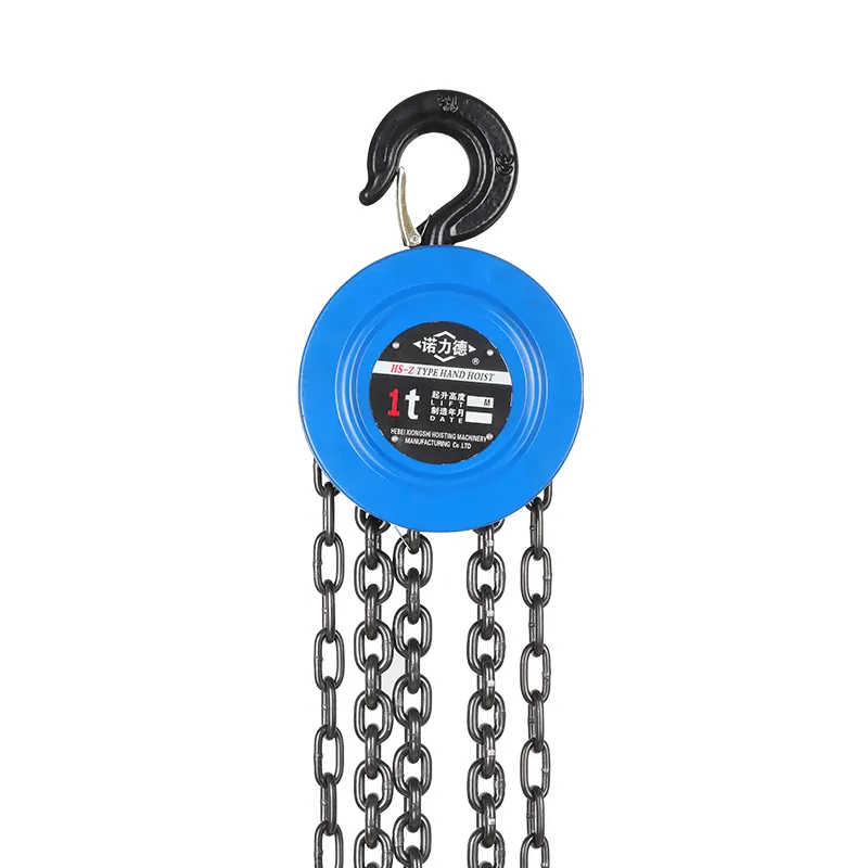 Hot Selling 1ton 2000kg Chain Block HS-Z Type Hand Chain Hoist