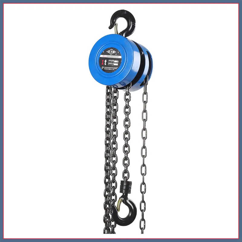 1t 1000kg HS-Z Type Pull Lift Hand Chain Block Manual Chain Hoist