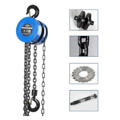 High Quality 1.5ton HS-Z Rounded Manual Chain Hoist