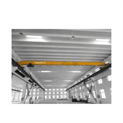 High Performance 9 Ton Single Girder Overhead Crane with 25 Meter Lift