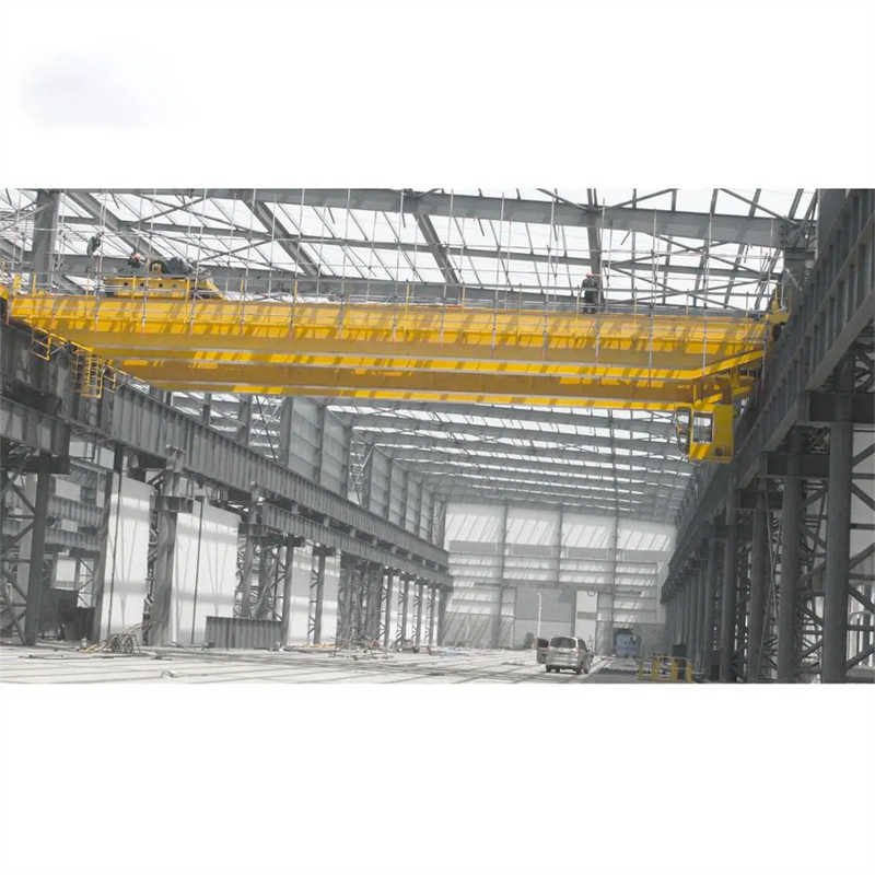 High Performance 9 Ton Single Girder Overhead Crane with 25 Meter Lift