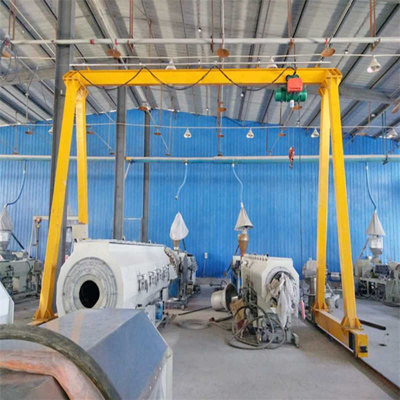 CE Certified 2 Ton Portable Gantry Crane for European Material Handling