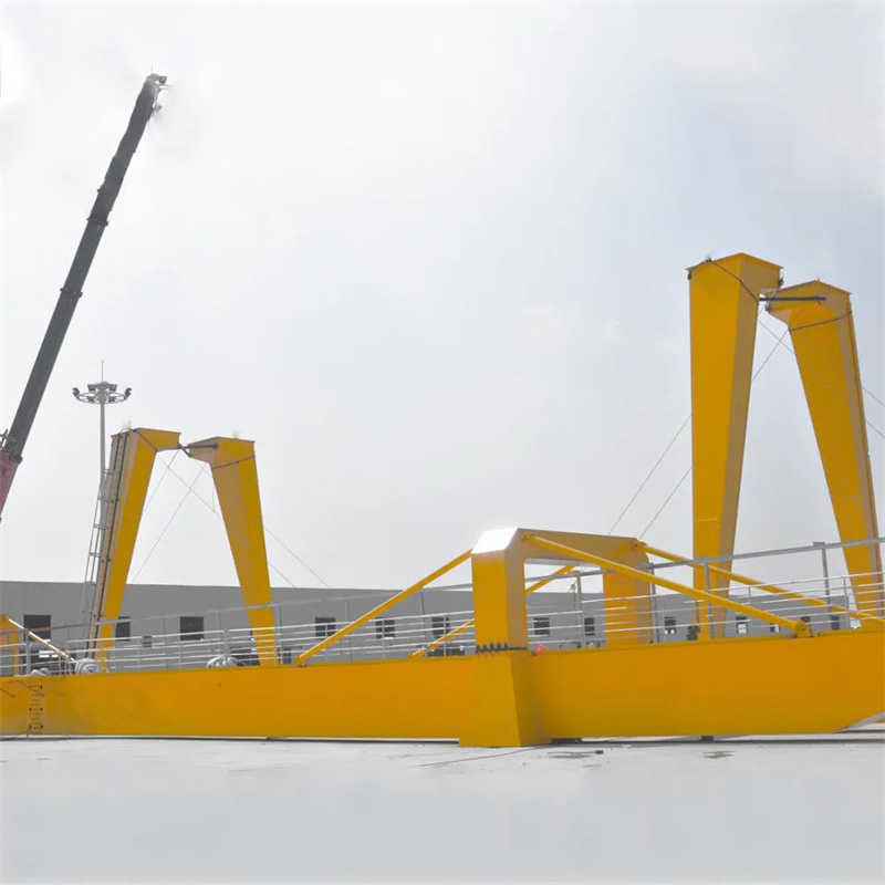 40 Ton Trackless Double Girder Gantry Crane Offering Full Mobility