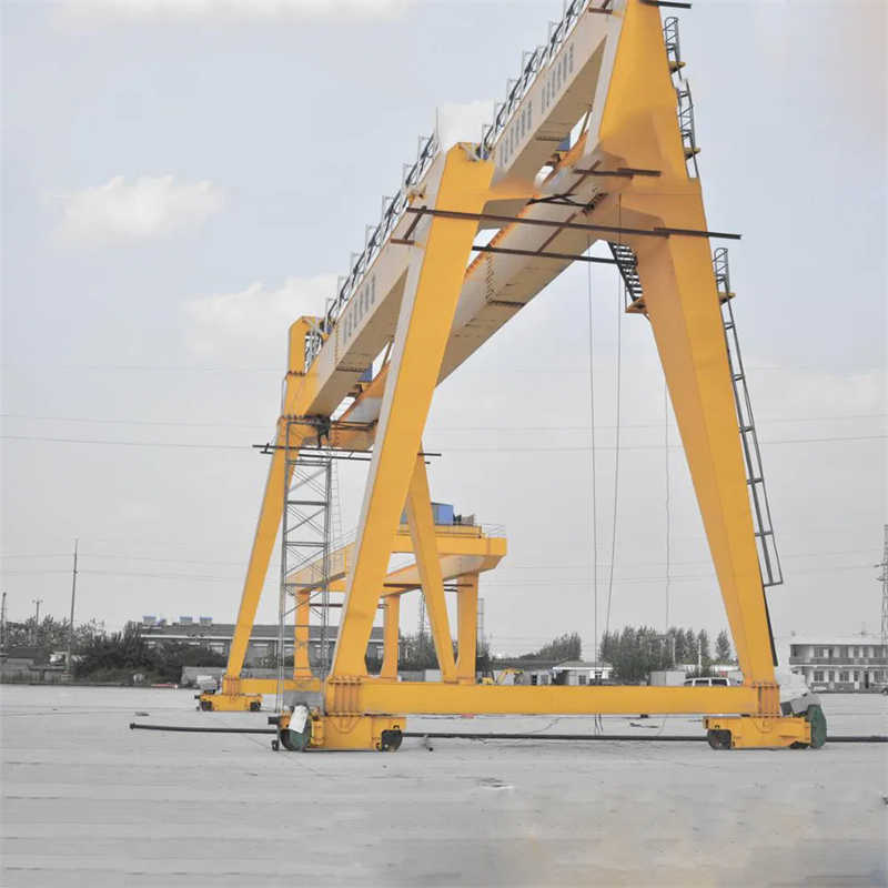 40 Ton Trackless Double Girder Gantry Crane Offering Full Mobility