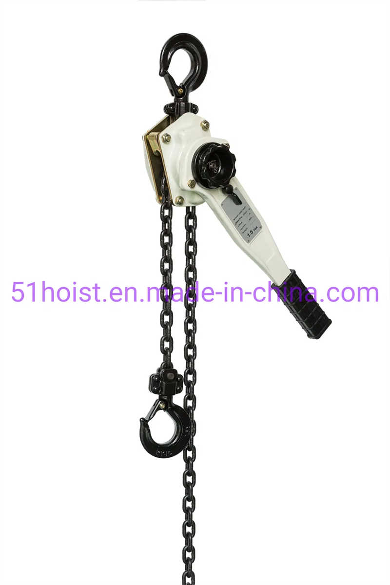 Compact 1 Ton Lever Hoist Ideal for Tight Spaces and One Person Operation