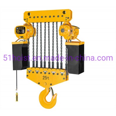 CE Certified 2 Ton Hook Type Electric Chain Hoist with Thermal Protection