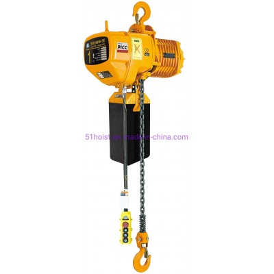 Versatile 1 Ton to 10 Ton Hook Type Electric Chain Hoist Series for Warehouse