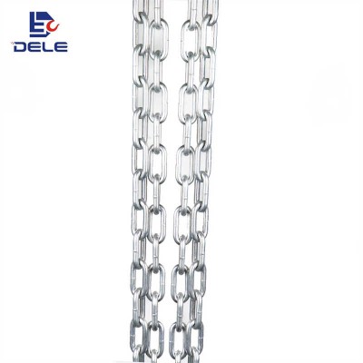 3mm Galvanized Decoration Long Short Link Chain