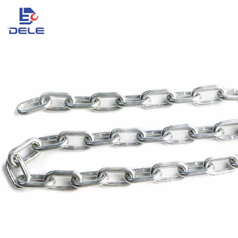 3mm Galvanized Decoration Long Short Link Chain
